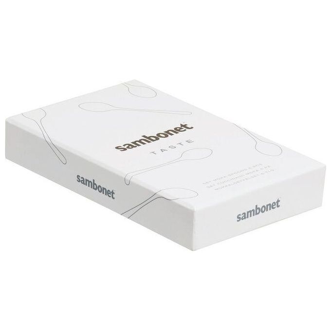 Sambonet Taste Set di Cucchiaini Moka 6 Pezzi