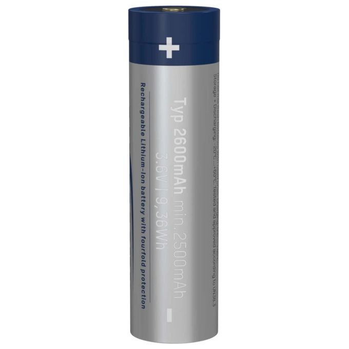 Ansmann 1 Batteria Li-Ion 18650 2600mAh 36V Micro-Usb