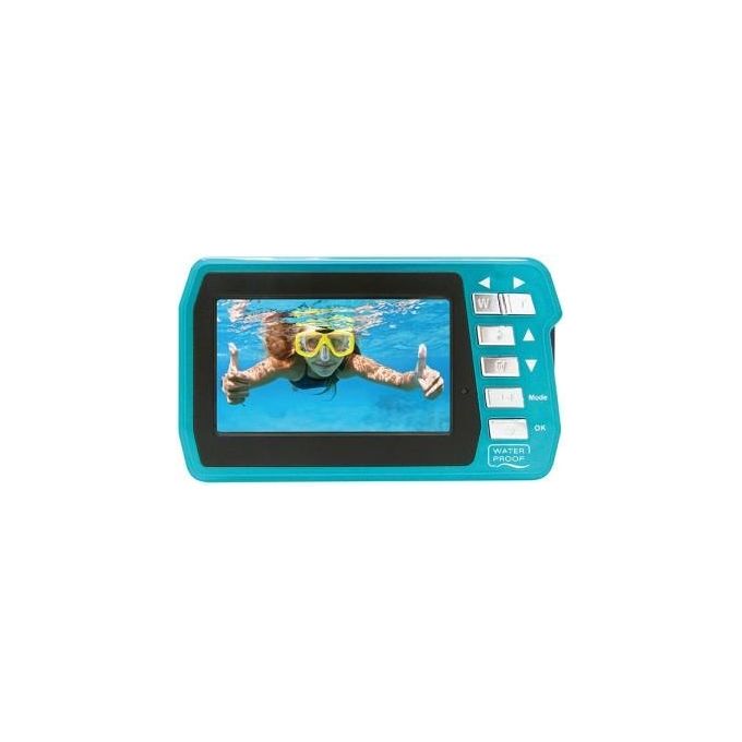 Easypix W3048 Aquapix W3048 Edge Fotocamera Subacquea 48 MP Doppio Display 3 m Impermeabile colore Iceblue