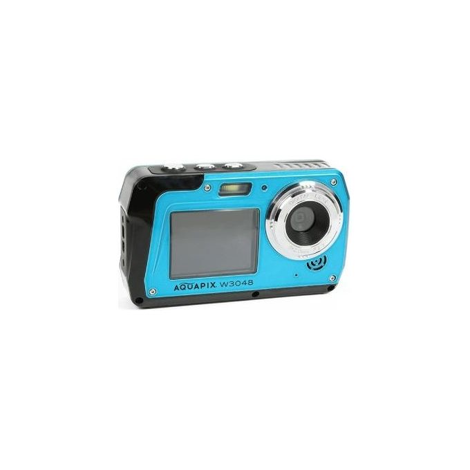 Easypix W3048 Aquapix W3048 Edge Fotocamera Subacquea 48 MP Doppio Display 3 m Impermeabile colore Iceblue