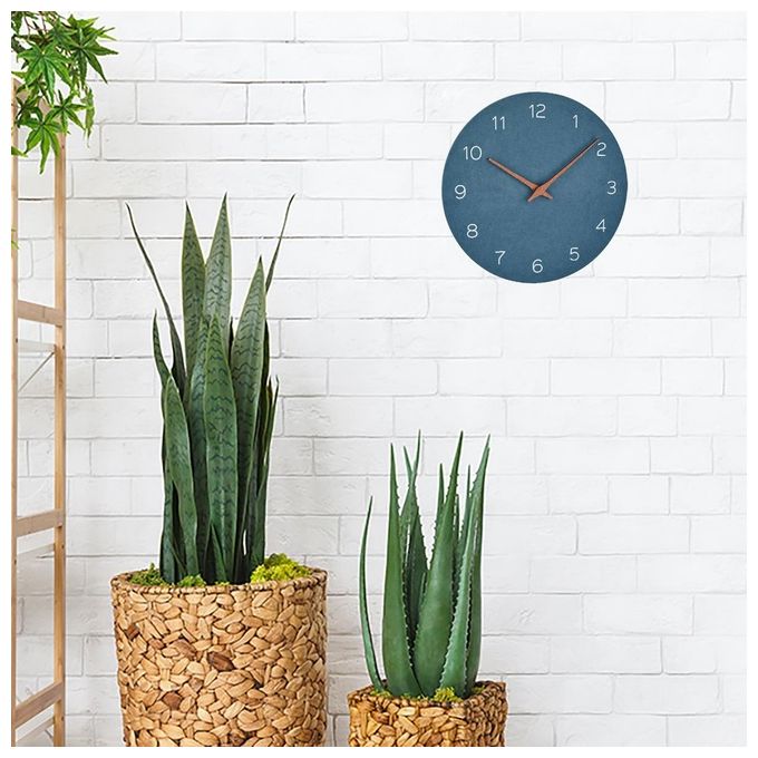 TFA Dostmann Orologio da Parete Analogico Blu Colomba