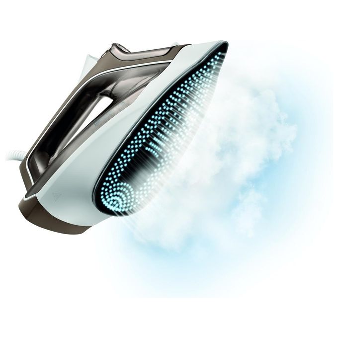 Rowenta DX1635 Effective+ Ferro a Vapore 2400 W Vapore Continuo 40 g-min Colpo Vapore 120 g-min Piastra Acciaio Inossidabile colore Marrone