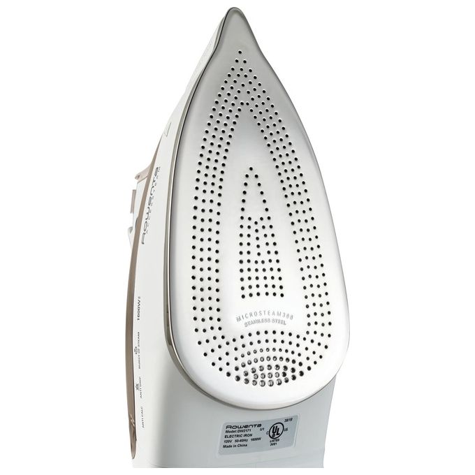 Rowenta DX1635 Effective+ Ferro a Vapore 2400 W Vapore Continuo 40 g-min Colpo Vapore 120 g-min Piastra Acciaio Inossidabile colore Marrone