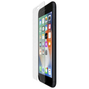 Belkin F8W883ZZ-AM SCREENFORCE InvisiGlass Ultra Pellicola Protettiva Trasparente per iPhone SE 2nd Gen iPhone 8 iPhone 7 Spessore 0.29 mm Antibatterico Resistente a Graffi e Impronte colore Trasparente