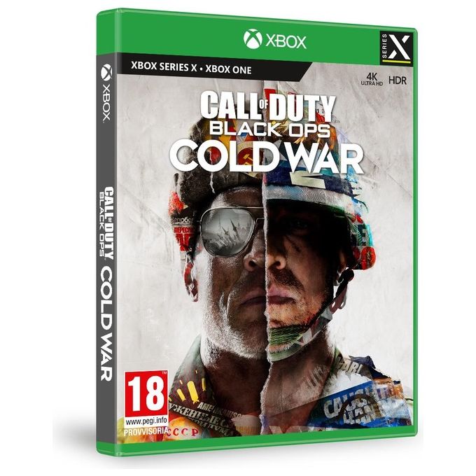 Activision 88508IT Black Ops Cold War Videogioco per Xbox Series X-S compatibile con Xbox One modalita' Campagna Singola Multigiocatore e Zombi colore Nero