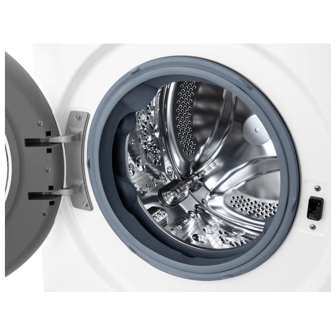 LG F2WV3S7S4E - Lavatrice Slim a carica frontale 7 kg, 1200 rpm, Classe energetica D, AI DD, Lavaggio a vapore Steam, (85x60x47,5 cm), Bianco