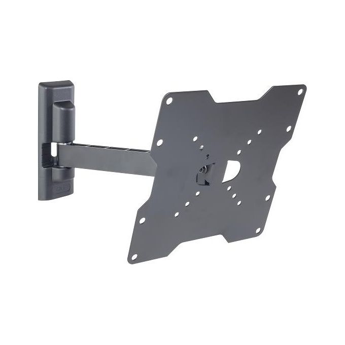 Meliconi ER200 Flatstyle Staffa TV da Parete 26'' 45'' VESA 200x200 20 Kg inclinabile orientabile colore Nero