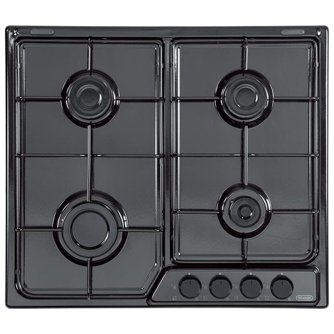 De Longhi FFN 46 ASV Linea Family Piano cottura a Gas 4 Zone 60 cm Nero