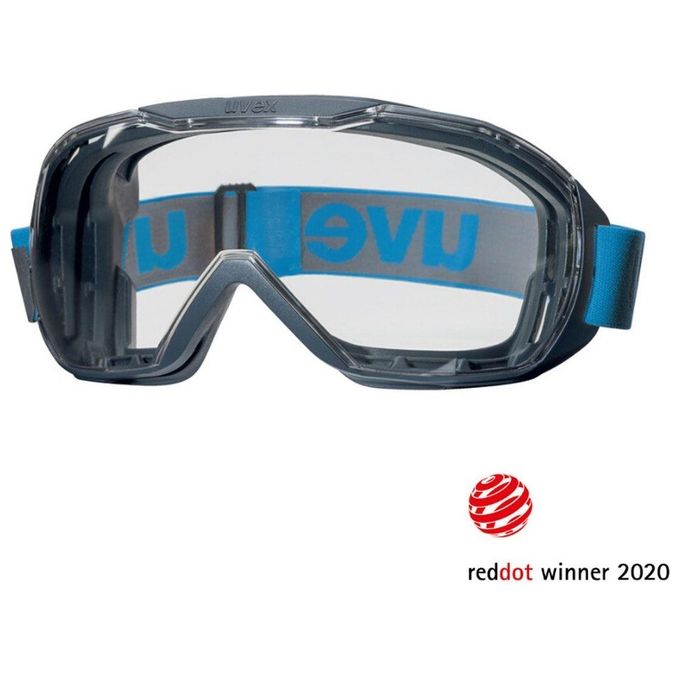 Uvex Occhiali a Mascherina Megasonic Antracite-Blu