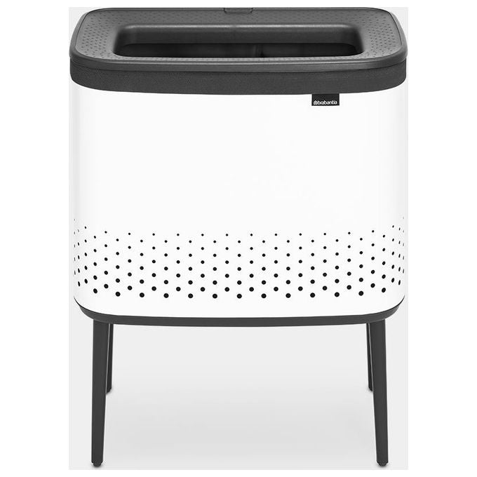 Brabantia Bo Cesto Portabiancheria 60 Litri Bianco
