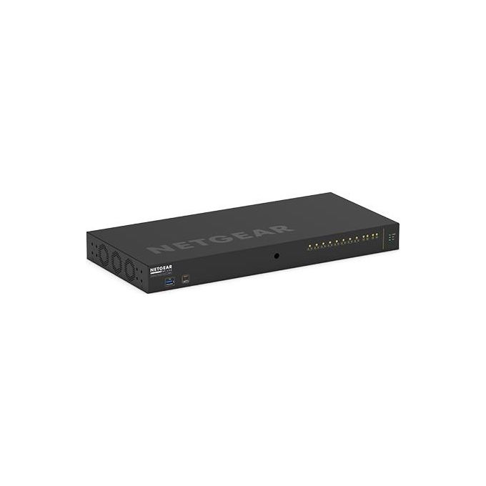 NETGEAR GSM4212P-100NAS M4250 Switch Gestito L2-L3 10 Porte Gigabit Ethernet 2 Slot SFP PoE+ 150 W 1U colore Nero