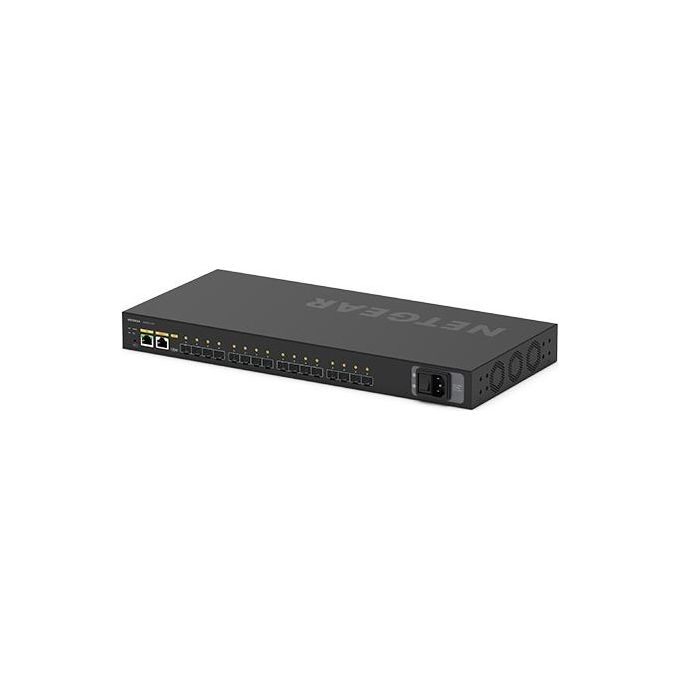 NETGEAR XSM4216F-100EUS XSM4216F Switch Gestito L2-L3 16 Porte SFP+ 320 Gbit-s 238.08 Mpps colore Nero
