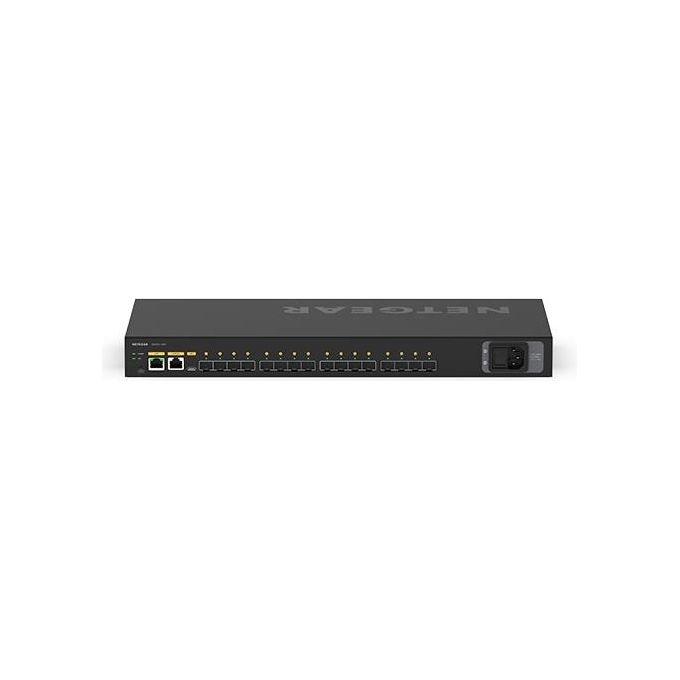 NETGEAR XSM4216F-100EUS XSM4216F Switch Gestito L2-L3 16 Porte SFP+ 320 Gbit-s 238.08 Mpps colore Nero