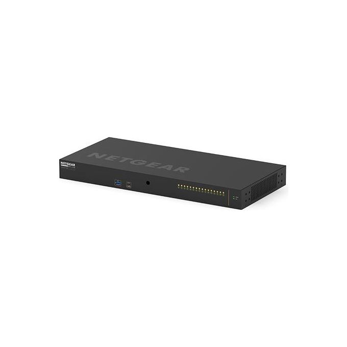 NETGEAR XSM4216F-100EUS XSM4216F Switch Gestito L2-L3 16 Porte SFP+ 320 Gbit-s 238.08 Mpps colore Nero