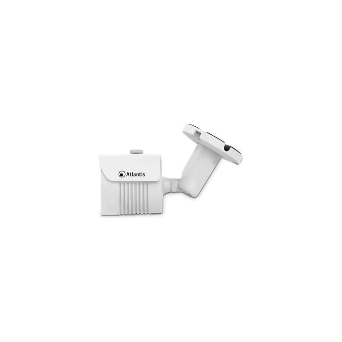 Atlantis A11-UX914A-BP Ultraplex Telecamera IP PoE Bullet 5MP 2592x1944 H.264 H.265 IR 20 LED SMD 15m ONVIF Slot MicroSD colore Bianco