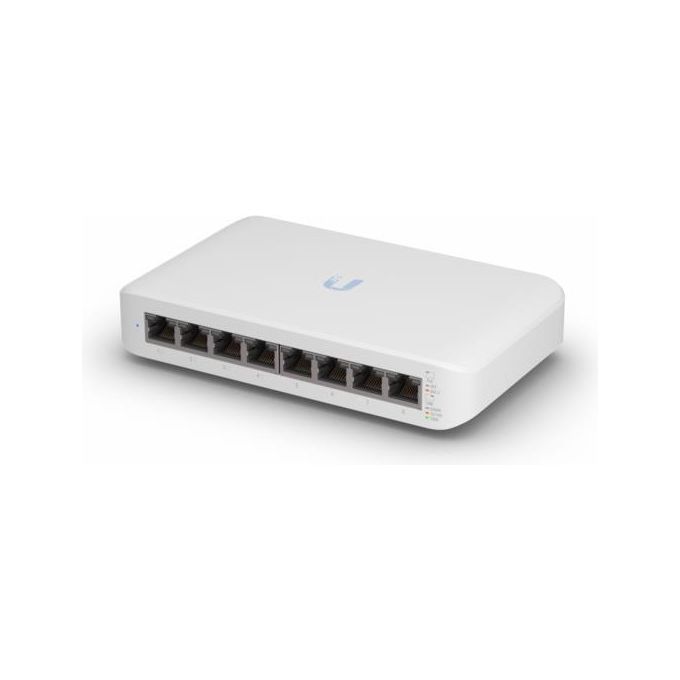 Ubiquiti USW-LITE-8-POE UniFi Switch Lite 8 PoE Gestito L2 8 porte Gigabit Ethernet 4 porte PoE+ 52 W colore Bianco