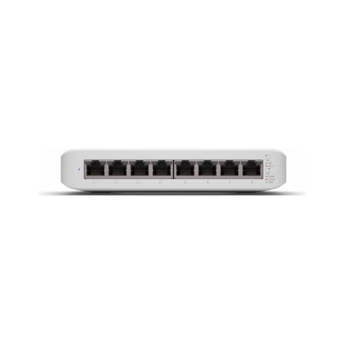 Ubiquiti USW-LITE-8-POE UniFi Switch Lite 8 PoE Gestito L2 8 porte Gigabit Ethernet 4 porte PoE+ 52 W colore Bianco