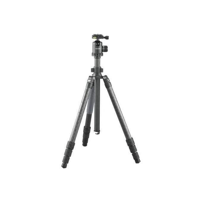 Cullmann 56865 Carvao 828MC Treppiede Universale 3 Gambe Altezza Max 164.5 cm Capacita' 15 Kg Peso 1.73 Kg Materiale Alluminio colore Nero