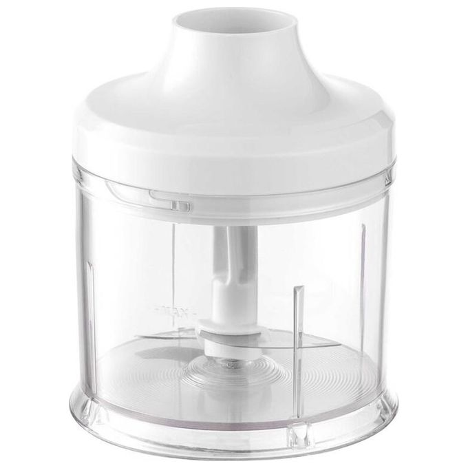 Sencor SHB_4260WH-EUE3 Frullatore ad immersione 600 W con bicchiere 700 ml e tritatutto 500 ml colore Arancione Bianco