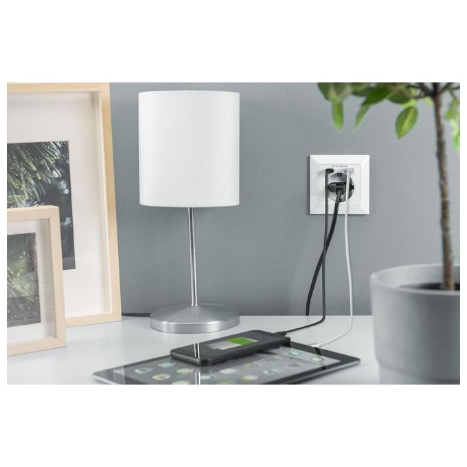 Digitus Digitus Presa di Sicurezza da Incasso con 1 Usb Type-C 1 Usb A