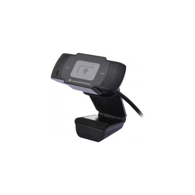 Conceptronic AMDIS 720P HD Webcam con Microfono 1280x720 Pixel Usb 2.0 Nero