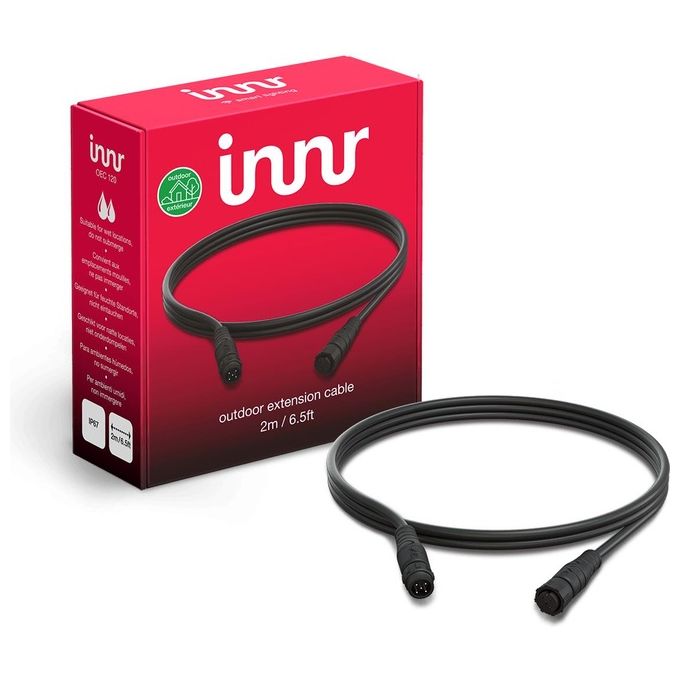 INNR OEC 120 Outdoor Extension Cable IP65 Resistente alle Intemperie 2 Metri
