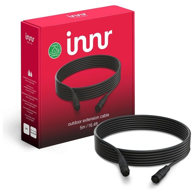 INNR Outdoor Extension Cable 5 Metri IP65 Resistente alle Intemperie OEC 150