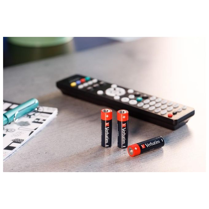 Verbatim Batterie Alcaline Mignon AA LR6 24 Pezzi