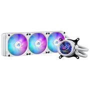 ASUS 90RC00W2-M0UAY0 ROG Strix LC III 360 Raffreddatore Liquido AIO 3 Ventole 120 mm Display LCD Programmabile ARGB Bianco