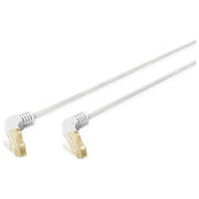 Digitus DK-1644-A-10090 Cavo Patch Cat6a S-FTP RJ-45 Connettori Angolati 90° 10 m LSZH PoE+ colore Grigio