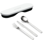 Guzzini On The Go Posate da Viaggio 19x5,5x2cm Bianco