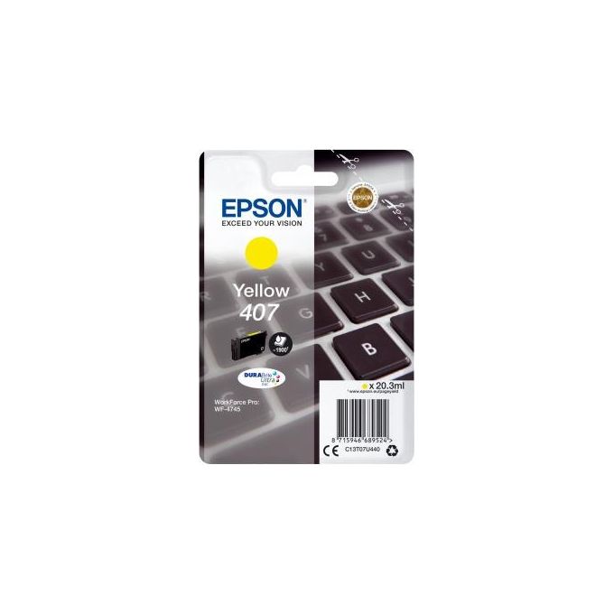 Epson EPST07U440 WF-4745 SERIES Cartuccia d'inchiostro Resa elevata [XL] colore Giallo