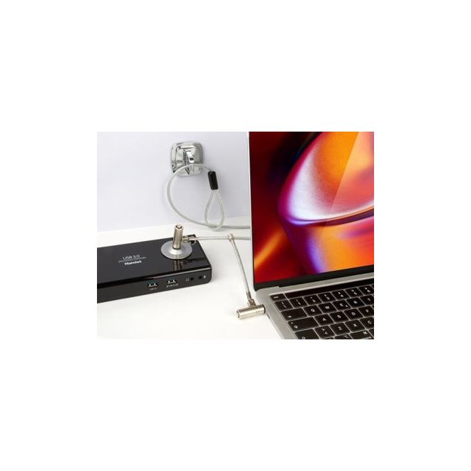 Hamlet Cavo Sicurezza 180cm a Y 2Lock