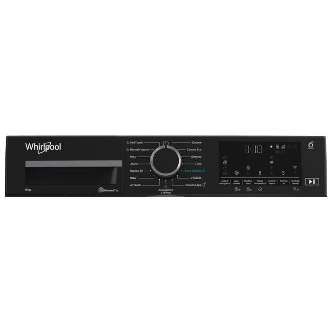 Whirlpool C WD 96M WBS IT Asciugatrice Pompa di Calore 9 Kg Classe A Wi-Fi Inverter 6° Senso (85x60x67 cm) colore Bianco