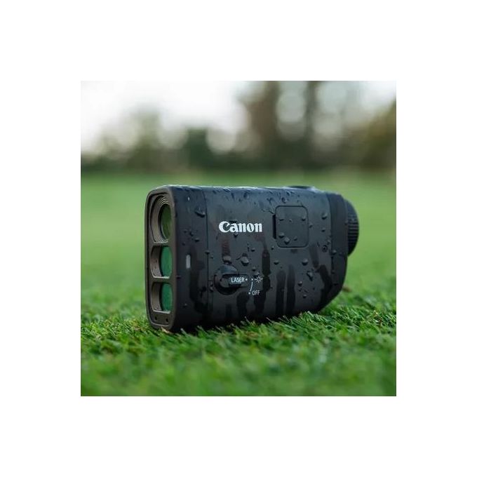Canon 6254C001 PowerShot GOLF Telemetro Laser con Fotocamera Integrata 6x Ottico IPX4 colore Nero