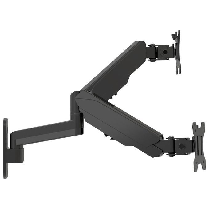 Multibrackets 0037 M Monitormount Wall Basic Dual Supporto Monitor a Parete Doppio 17'' 32'' VESA 75x75 100x100 16 Kg colore Nero