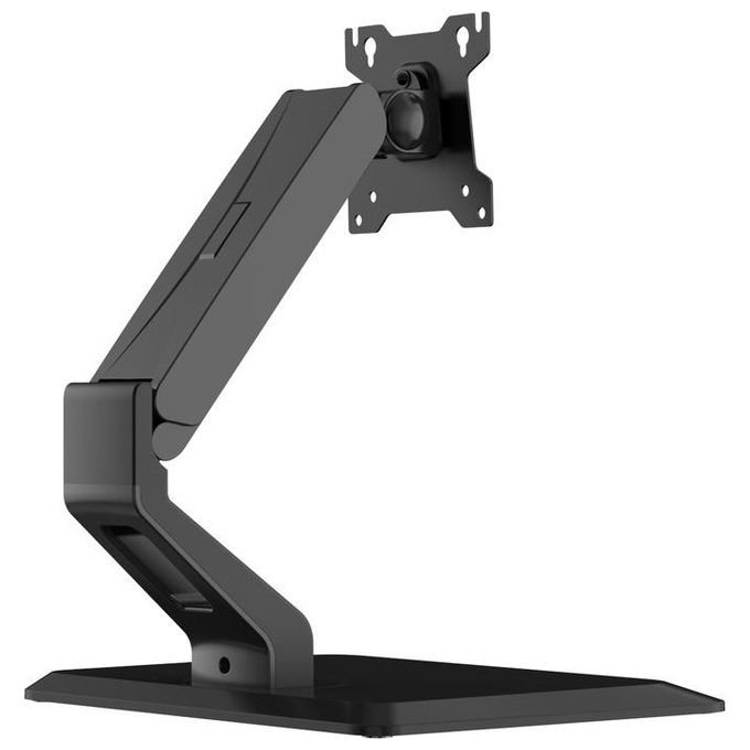 Multibrackets 9998 M Deskstand Touch Basic Supporto da Tavolo per Monitor Touch 17-32'' VESA 75x75 100x100 Regolabile Altezza Rotazione Gestione Cavi colore Nero