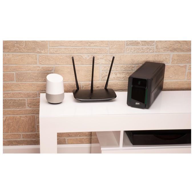 APC BX950MI-GR Back-UPS Gruppo di Continuita' Linea Interattiva 950 VA 520 W 4 Prese Schuko AVR colore Nero