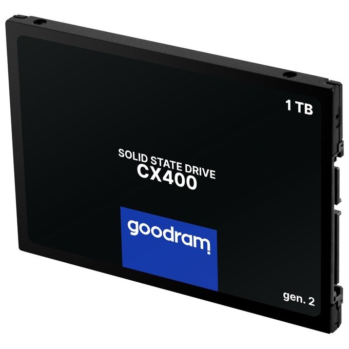 Goodram 14879166 CX400 Gen.2 SSD SATA III 2,5'' 1TB 3D TLC NAND colore Nero