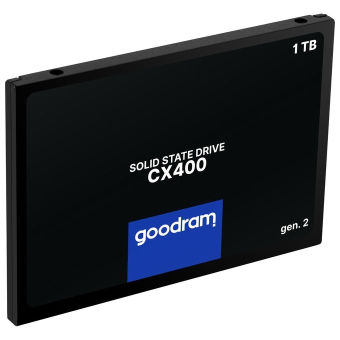 Goodram 14879166 CX400 Gen.2 SSD SATA III 2,5'' 1TB 3D TLC NAND colore Nero