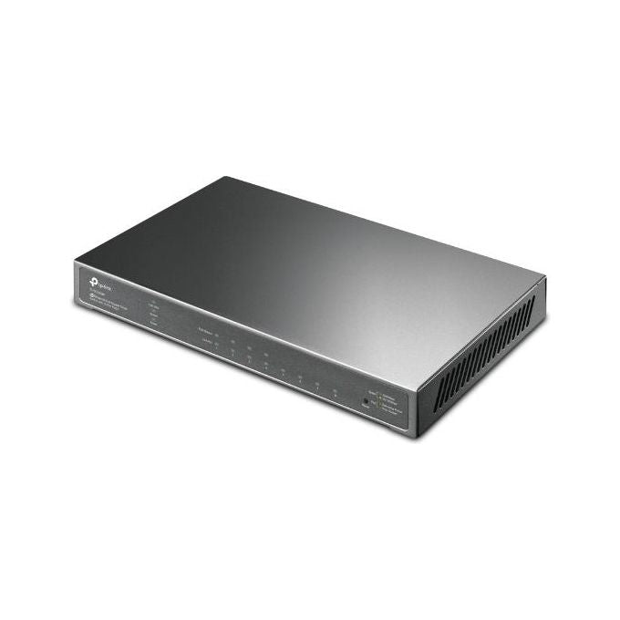 TP-Link TL-SG2008P Omada Switch di Rete Gestito L2-L2+ 8 porte Gigabit Ethernet 4 porte PoE+ 62W Fanless colore Nero