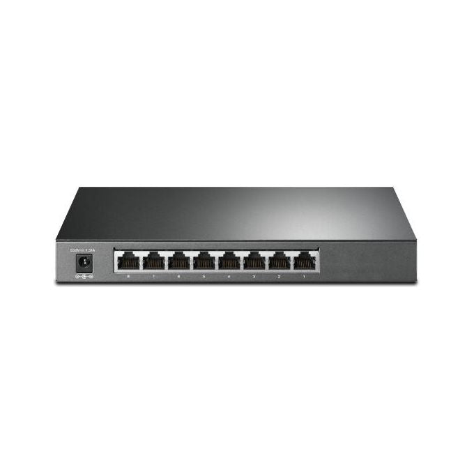 TP-Link TL-SG2008P Omada Switch di Rete Gestito L2-L2+ 8 porte Gigabit Ethernet 4 porte PoE+ 62W Fanless colore Nero