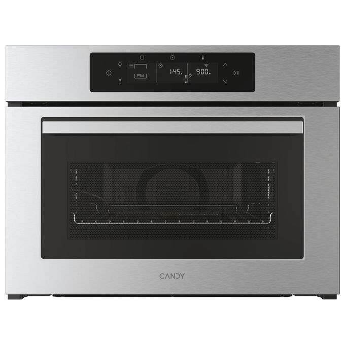 Candy CA4MWP9G6NQB Forno a microonde da incasso combinato con grill 44 L 900 W tecnologia Inverter Air Fry Wi-Fi colore Acciaio inox Nero (59.5x45.5x55.5 cm)