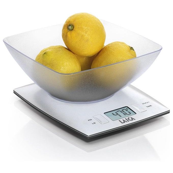 Laica Ks1313 Bilancia da Cucina digitale, Portata 3 Kg Bianca