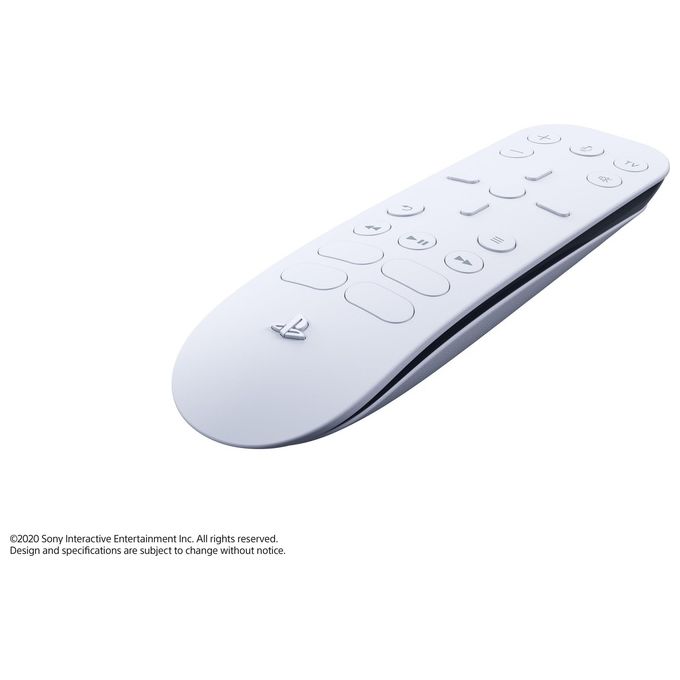 Sony CFI-ZMR1 Telecomando Media per PlayStation 5 19 tasti IR Wireless colore Bianco