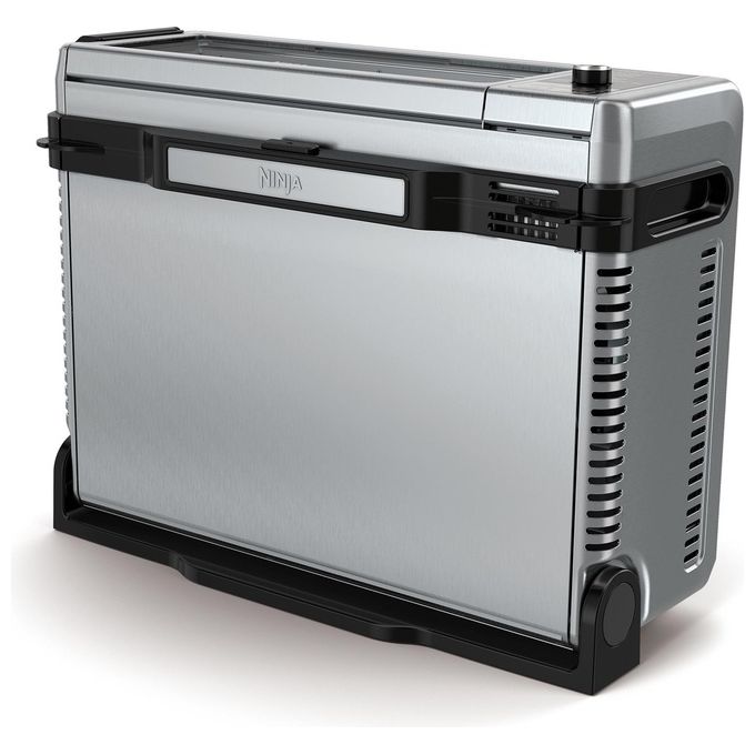 Ninja SP101EU Foodi Friggitrice ad aria 10 L 2400 W 8 programmi Display digitale colore Inox