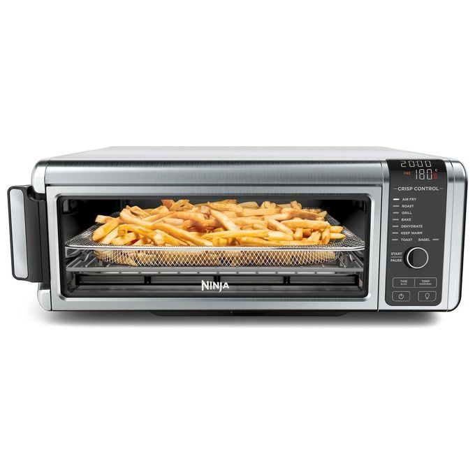 Ninja SP101EU Foodi Friggitrice ad aria 10 L 2400 W 8 programmi Display digitale colore Inox