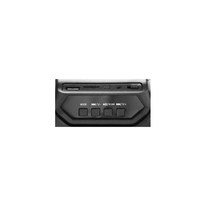 Karma Box Nero 4'' con Microfono Usb Mp3 Bluetooth