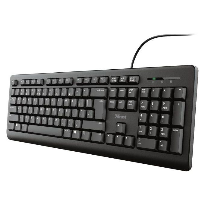 Trust Tk-150 Silent Keyboard Tastiera per Pc