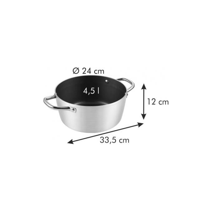 Tescoma Casseruola 2 Manici cm 24 Grandchef
